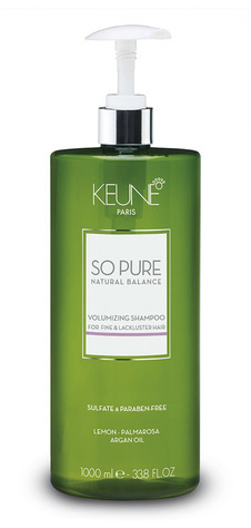 KEUNE SO PURE VOLUME SHAMPOO/ Шампунь придающий объем, 1000 мл KEUNE SO PURE VOLUME SHAMPOO/ Шампунь придающий объем, 1000 мл